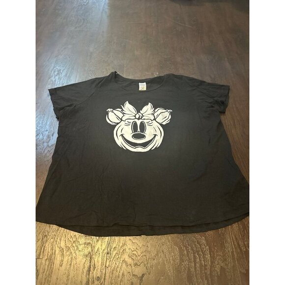 2XL plus size Minnie Mouse pumpkin blouse g24 - Picture 1 of 3